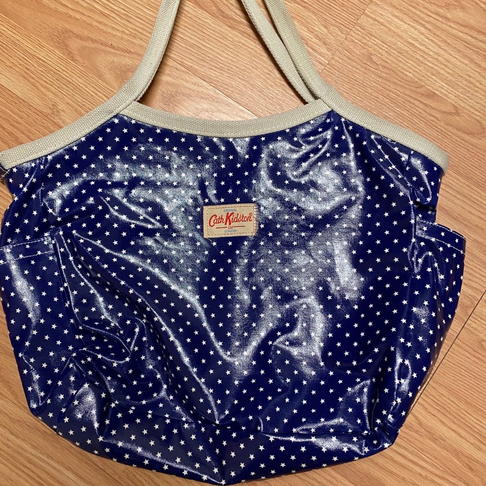 Cath Kidston Day Bag /Handbag Blue Coat.